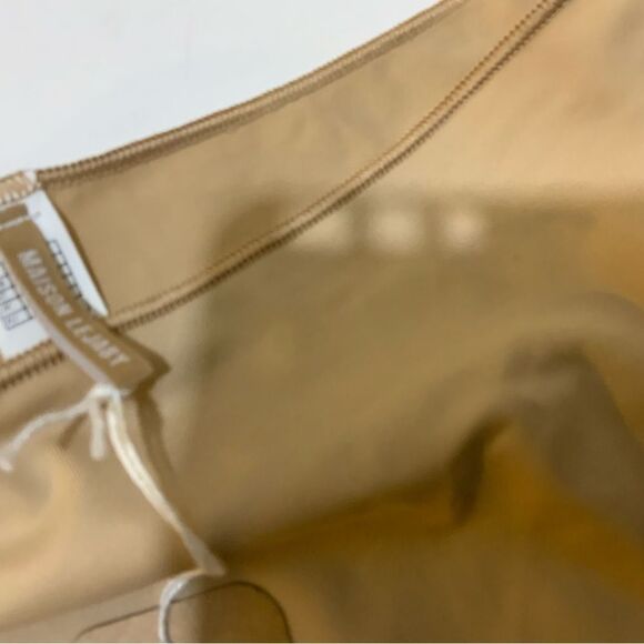 Maison Lejaby High Waisted Briefs XL in tan - Picture 5 of 10
